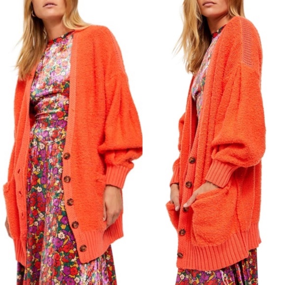 Free People Sweaters - Free People Snow Drop Cardigan Saturn Combo S